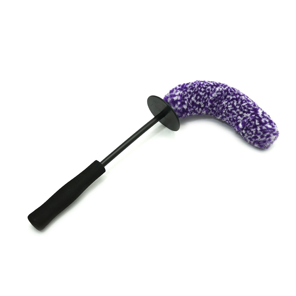 PINKDETAIL Bendable Microfiber Wheel Brush Car Wheen Rim Cleaning Brush