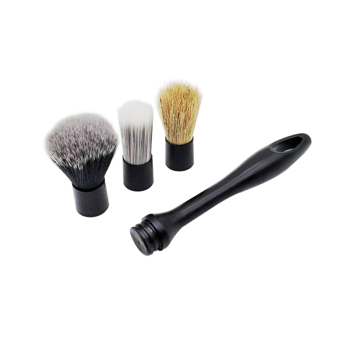 High Quality Car Detailing Brush Kit with Box Package Interior Car Wash Brush