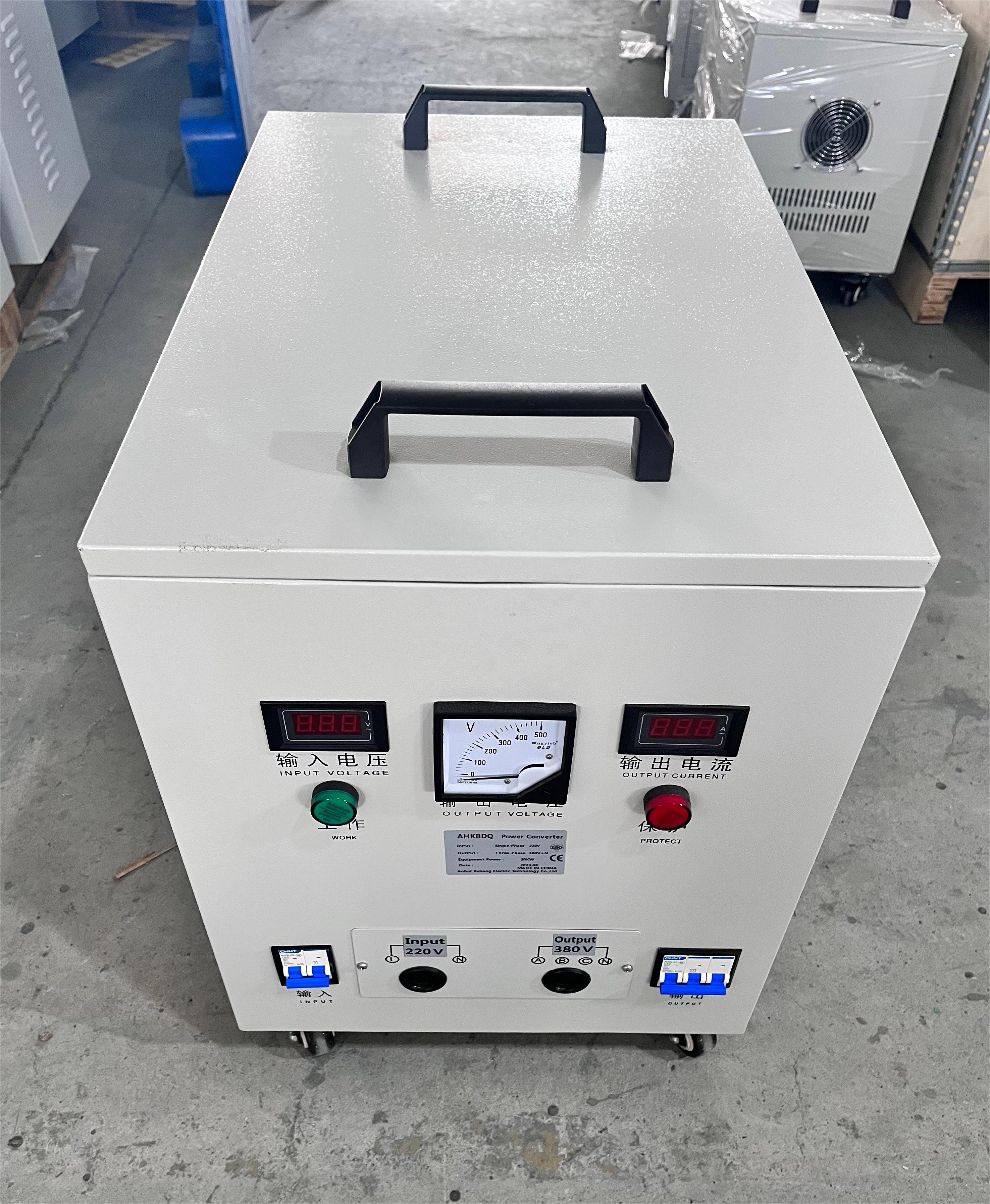 5kva 15kva 25kva 35kva 45kva 50kva 75kva 100kva 150kva 200kva  220v To 380v  1 Phase To 3 Phase Transformer