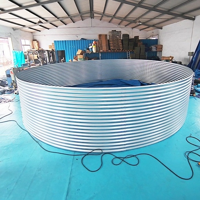 Waterproof Pvc Canvas Fish Tank Farming Round Fish Pond Tank Pvc Tarpaulin Fish Pond And Tank