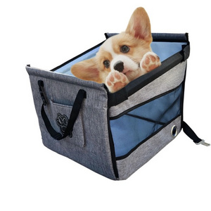 car pet carrier dog booster car seat medium sized dog pet booster seat for car small dog