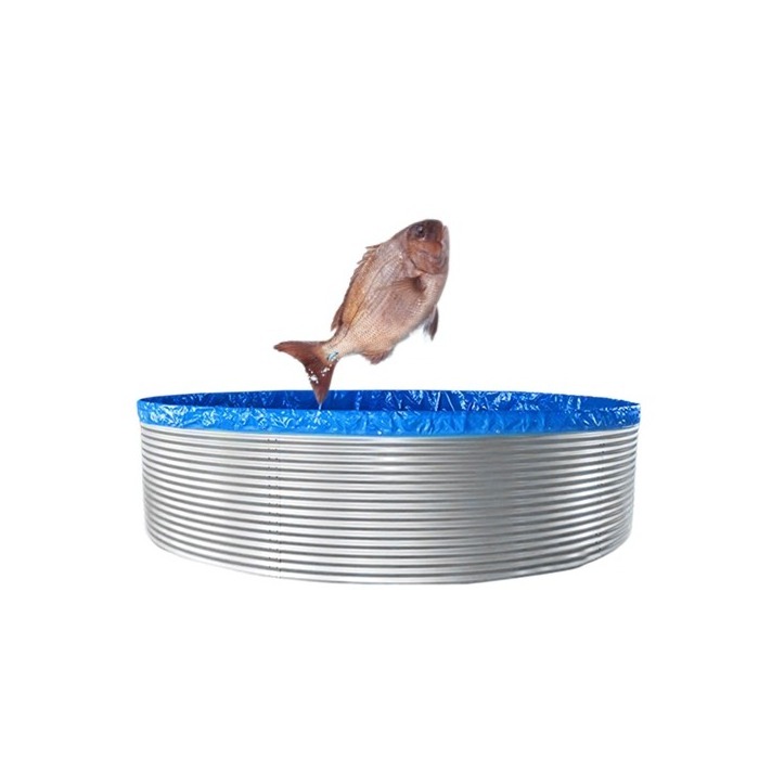 Waterproof Pvc Canvas Fish Tank Portable Fish Pond Liner Waterproof and leakproof Wear and scratch resistance fish pood