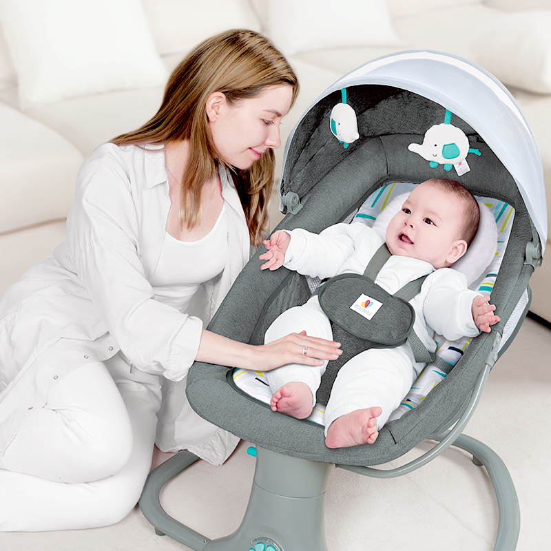 OEM 2024 swing electric baby rocker electric automatic swing three in one