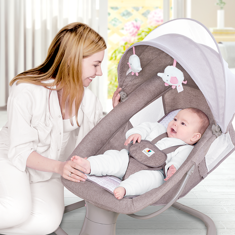 OEM 2024 swing electric baby rocker electric automatic swing three in one