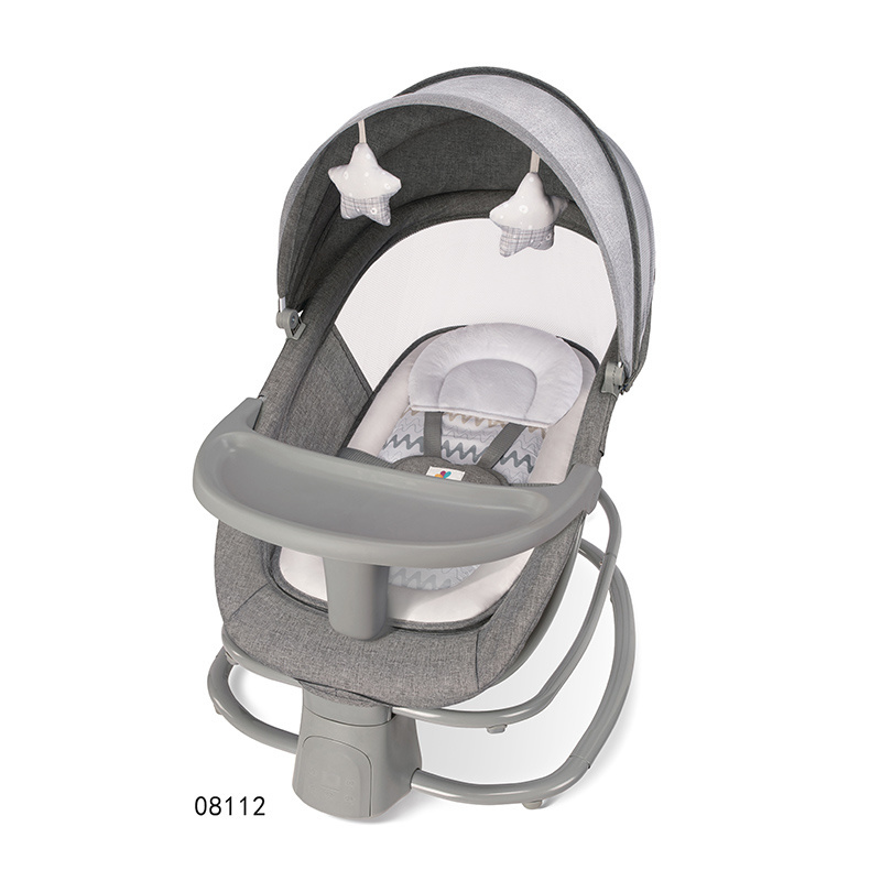 Popular style free standing 4 in 1 automatic baby rocker rocking swing chair