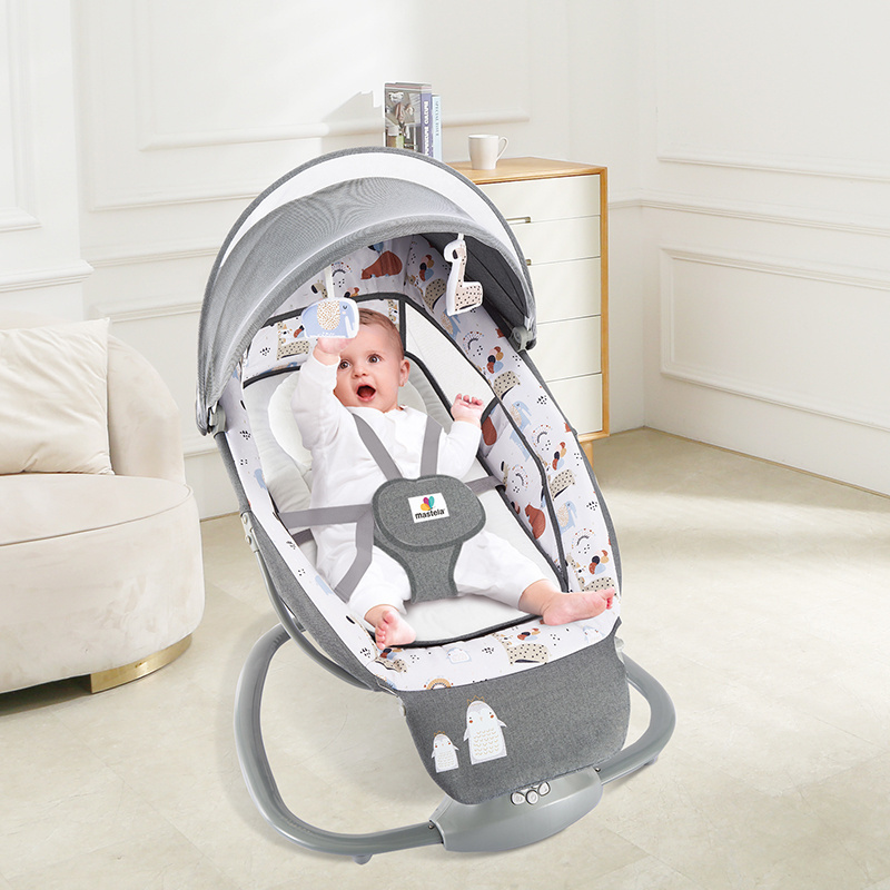 Multifunctional indoor baby cradle swing automatic baby bouncer swing