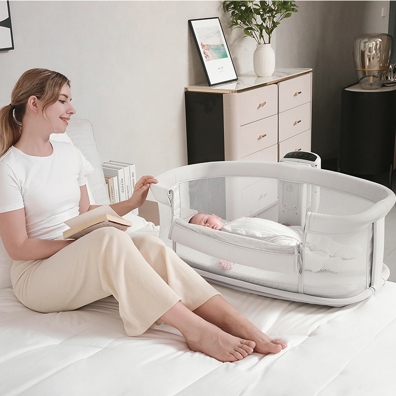 Factory direct supply mastela hanging automatic cradle baby rocker bassinet electric cradle swing