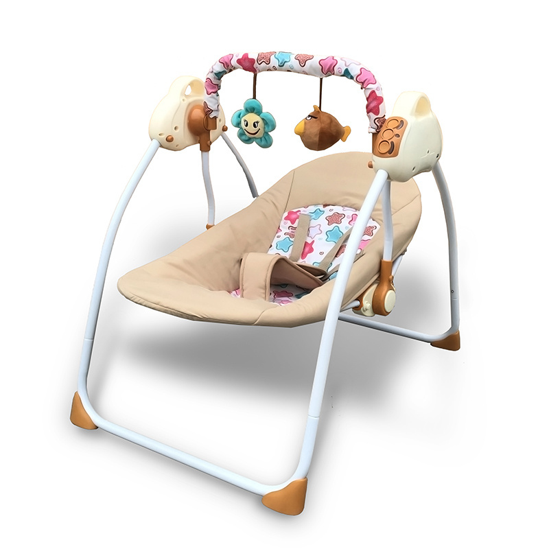 Hanging indoor and outdoor automatic swing chair baby toddler swing