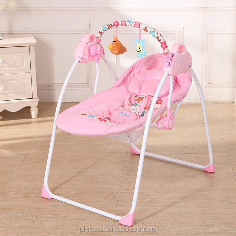 Hanging indoor and outdoor automatic swing chair baby toddler swing