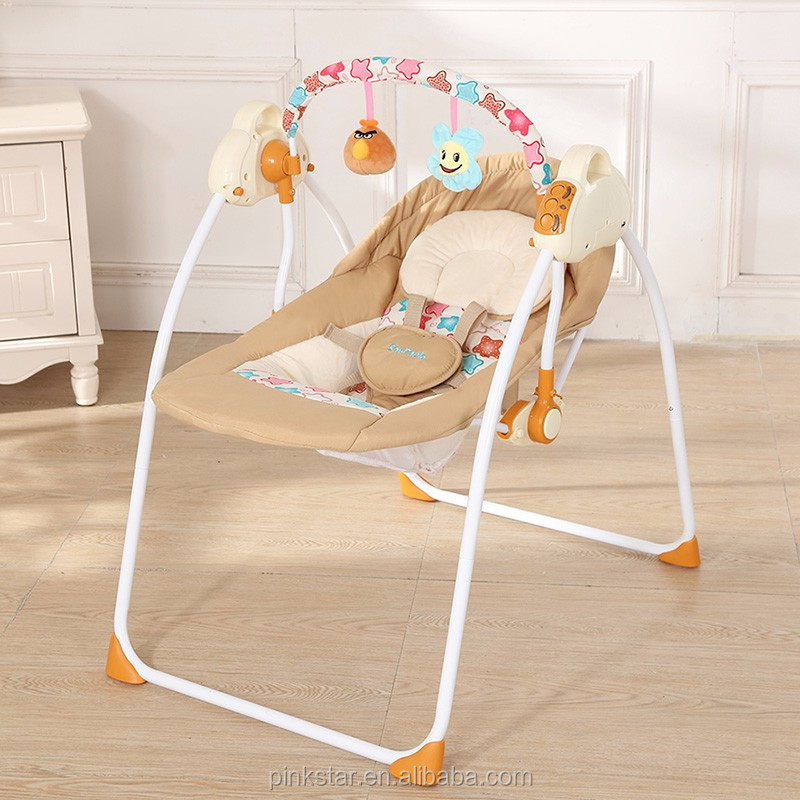 Hanging indoor and outdoor automatic swing chair baby toddler swing