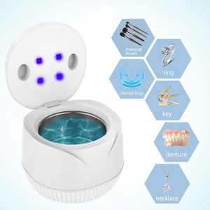 GH-UC100 Ultrasonic UV Cleaner for Dentures Retainer Mouth Guard Aligner Whitening Trays Toothbrush Head