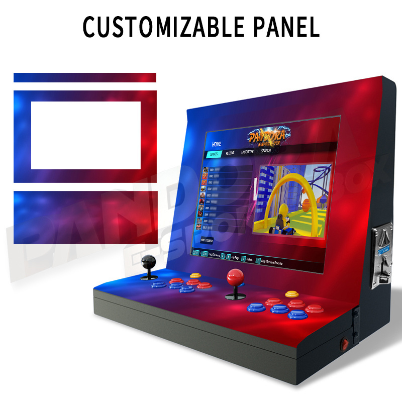 28000/26800/10000 ni 1 3D coin pusher arcade machines Home bartop Retro Pandora E-Sports box Arcade machine