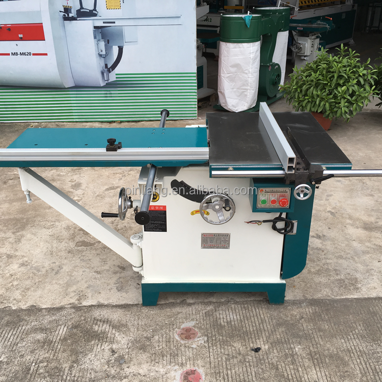 Woodworking circular table saw machine with sliding table Universal tilting circular saw for wood cutting