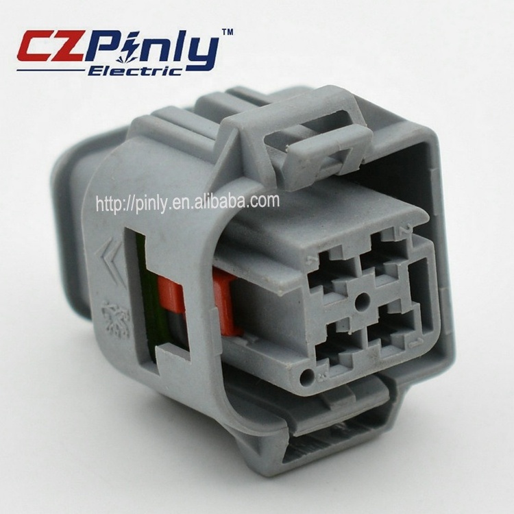 4 Pin Grey PBT GF20 Automotive Connector