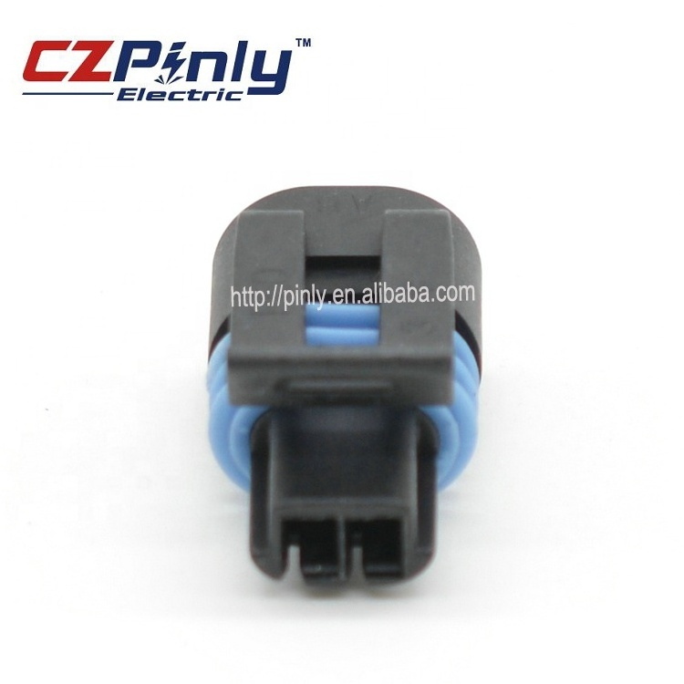 2 Way Aptiv Delphi Metri-Pack pa66 Female automotive electronic pigtail Connector 12162193