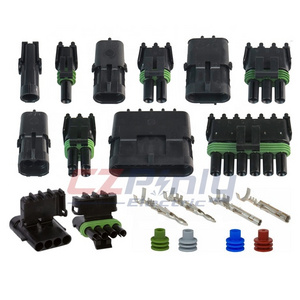 weatherpack delphi 2p 3p  6p 4p female male injector connector 12015792 12010973