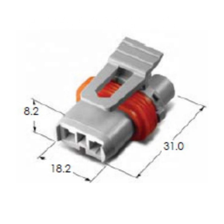 2 Position pin Female KET connector speaker Automotive Connectors