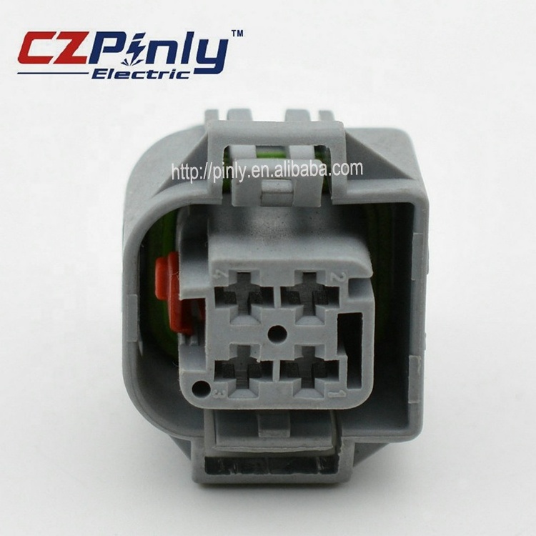 4 Pin Grey PBT GF20 Automotive Connector