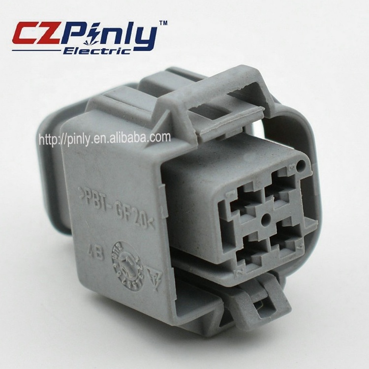 4 Pin Grey PBT GF20 Automotive Connector