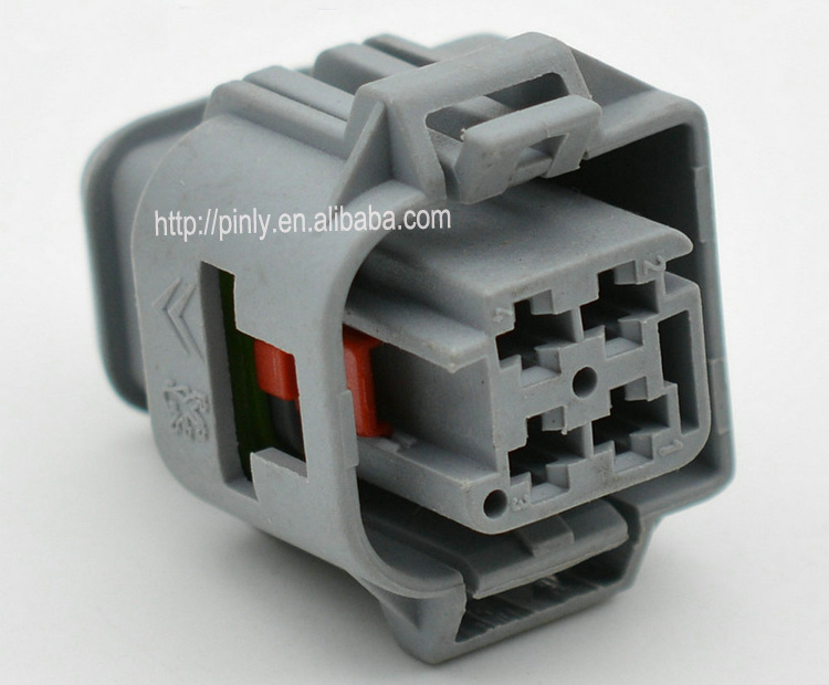 4 Pin Grey PBT GF20 Automotive Connector