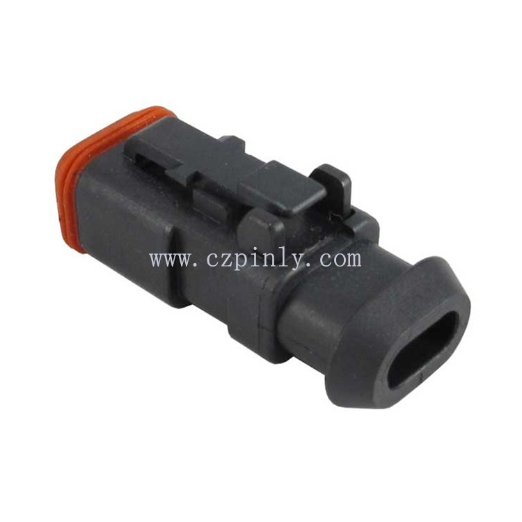 2 pin pa66 gf25 automotive plug connectors DT06-2S-CE13