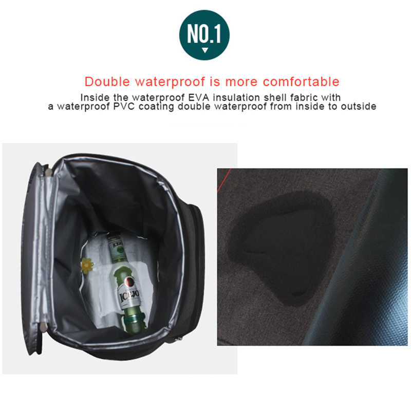 18L Cooler Bags Backpack Picnic Camping Waterproof Insulated Rucksack Refrigerator Bag Ice Cooling Thermal Lunch Box Unisex U3