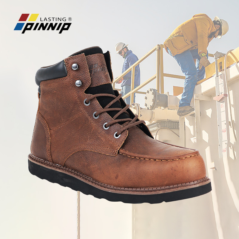 PINNIP Pangolin  Hot Sale Industrial Protective Work Boots Casual Safety Shoes for Men Steel Toe