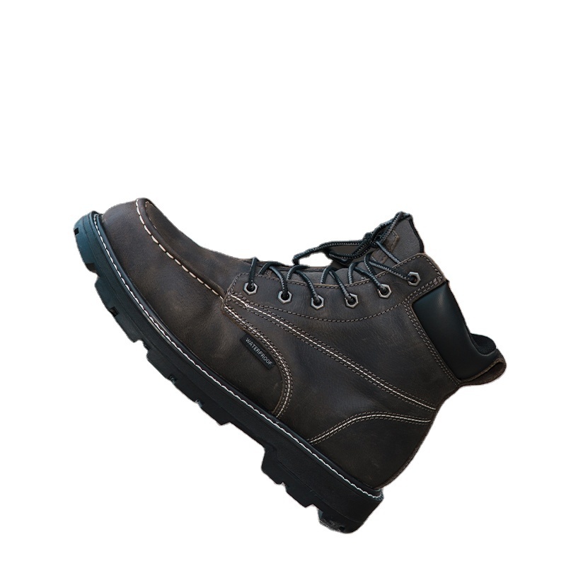 PINNIP 2024 New Manufacture Steel toe Safety Shoes Working boots for Men Construction Site