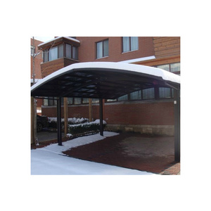 High quality polycarbonate aluminum double carport