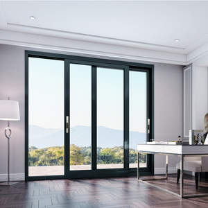 Aluminum Door Designs Sliding Type Exterior Balcony Aluminum Sliding Door Price Philippines  With Low-e Glass