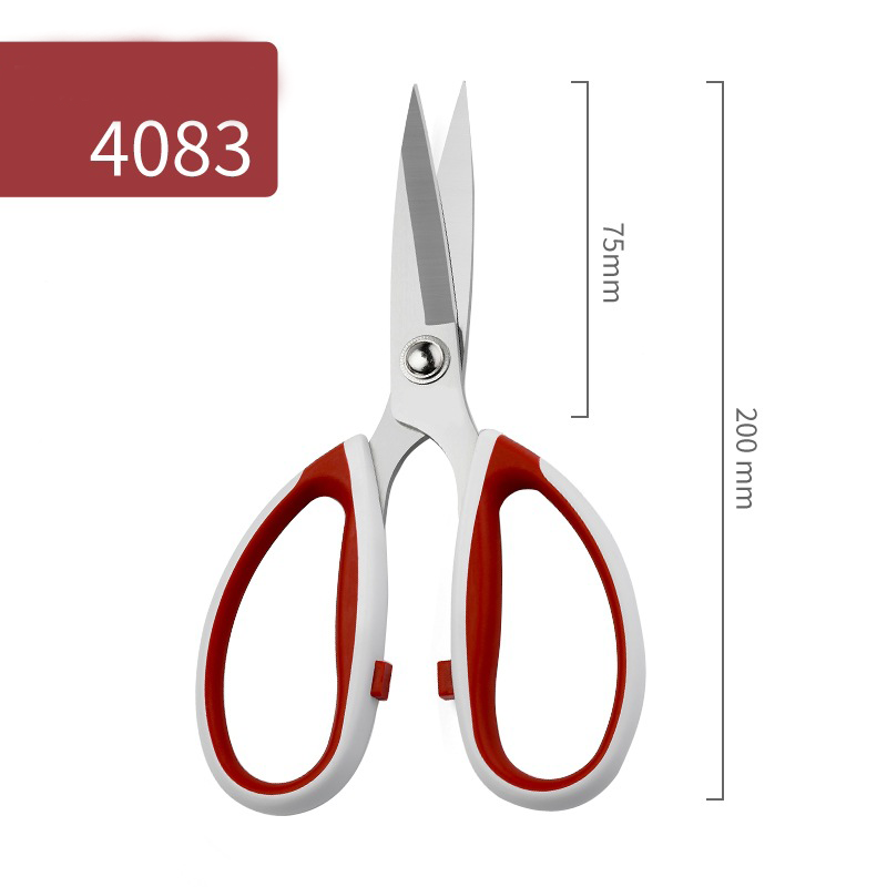 New Household Kitchen Scissors Left Handed Sewing Candle Wick Trimmer DIY Grade Cutting Tool Plastic Blade Fabric / Shears