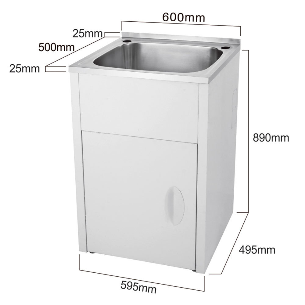 Free Stand portable 201/304 stainless steel hand wash sink