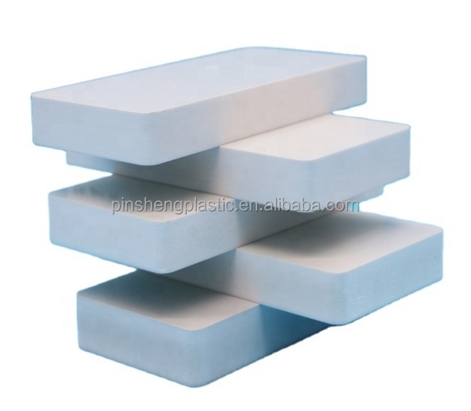 PINSHENG 0.40 density White 18mm White Pvc Foam Board usefor Making Models