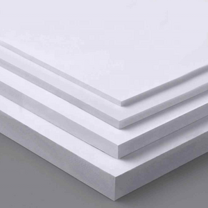 PINSHENG 0.40 density White 18mm White Pvc Foam Board usefor Making Models