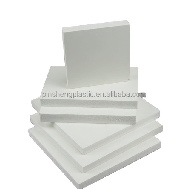 Pinsheng 5~18mmHigh Quality 16mm pvc forex board and 18mm pvc foam board polystyrene sheets For Furniture