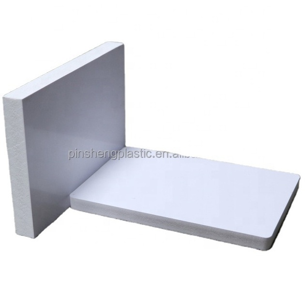 Pinsheng 5~18mmHigh Quality 16mm pvc forex board and 18mm pvc foam board polystyrene sheets For Furniture