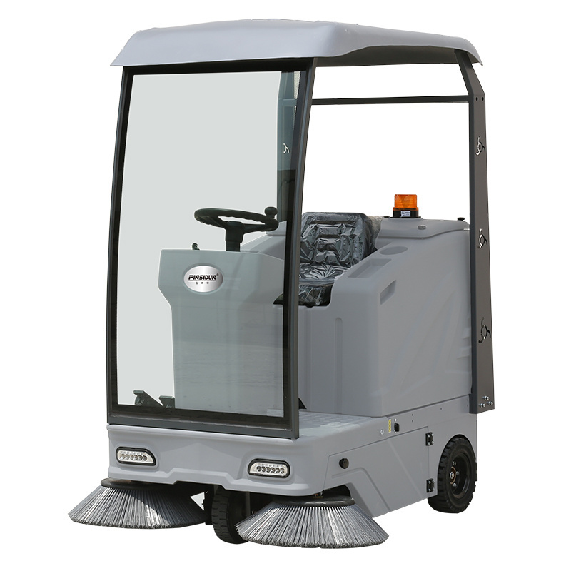 PSD-SJ1400 hot selling street sweeper car vacuum cleaner sweeper compact tractor road sweeper