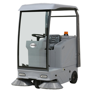 PSD-SJ1400 Street sweeper industrial sidewalk sweeper automatic ride on road sweeper floor cleaning machine