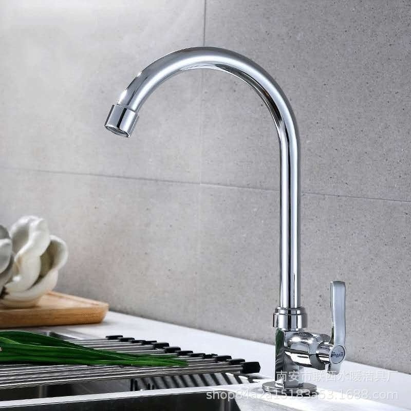 Modern Single Cold Water Alloy Kitchen Sink Faucet Kitchen Faucet Commercial Kitchen Faucets