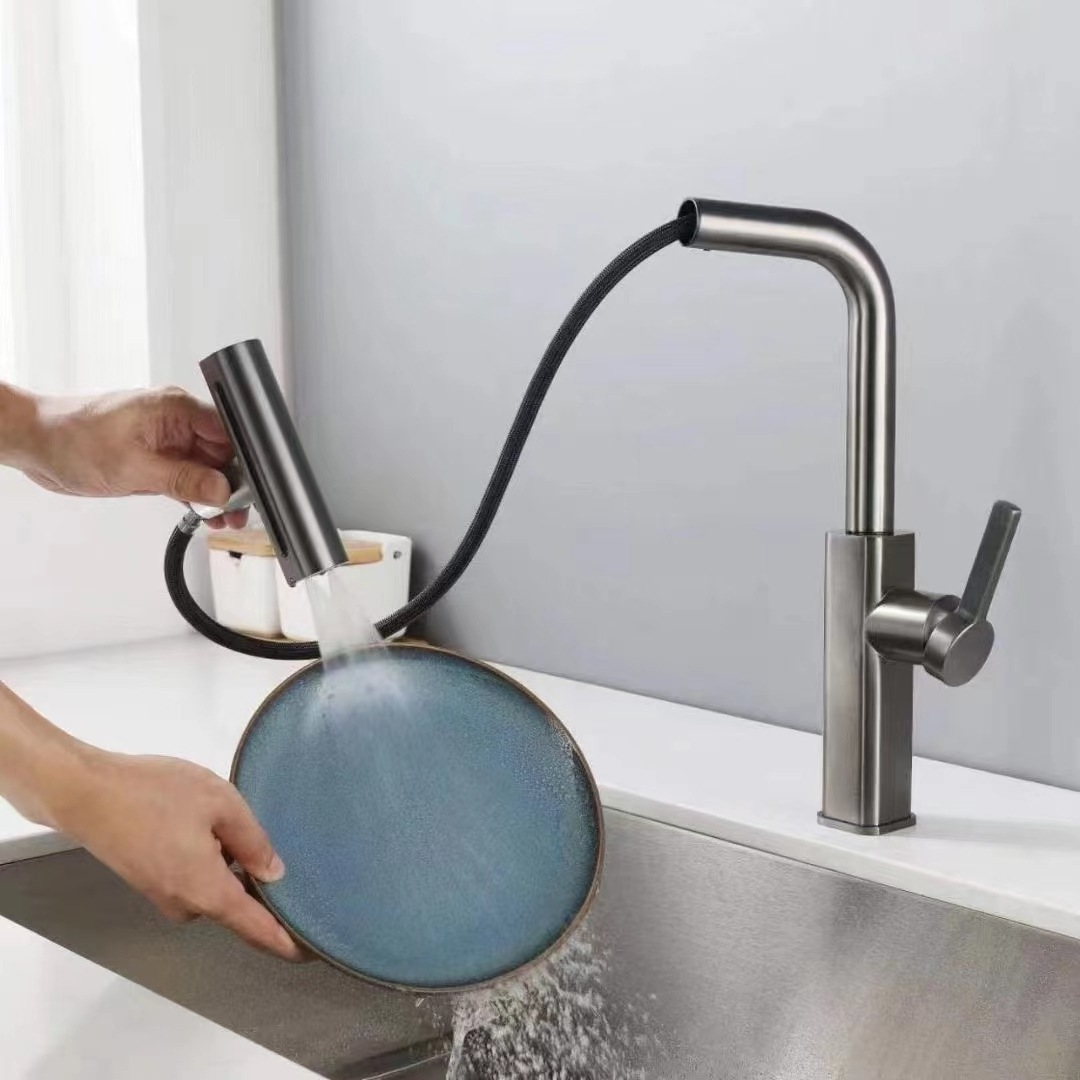 Pinslon grifos para lavamanos sink faucets new design taps pull down desk upc sink mixer kitchen faucet