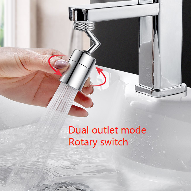 Universal Splash Filter Faucet 720 degree swivel sink faucet aerator Big Angle Kitchen Faucet Aerator