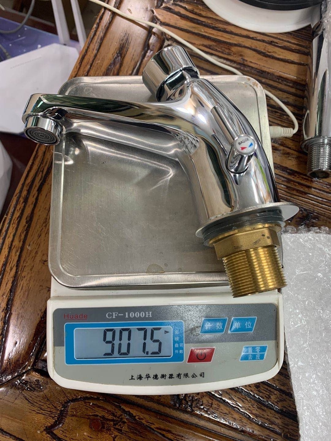 Time Delay Faucet Hot and Cold Mixer Self Closing Tap