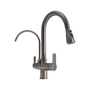 Gun Grey Kitchen Faucet Brass Kitchen Sink Faucet Designed Faucet