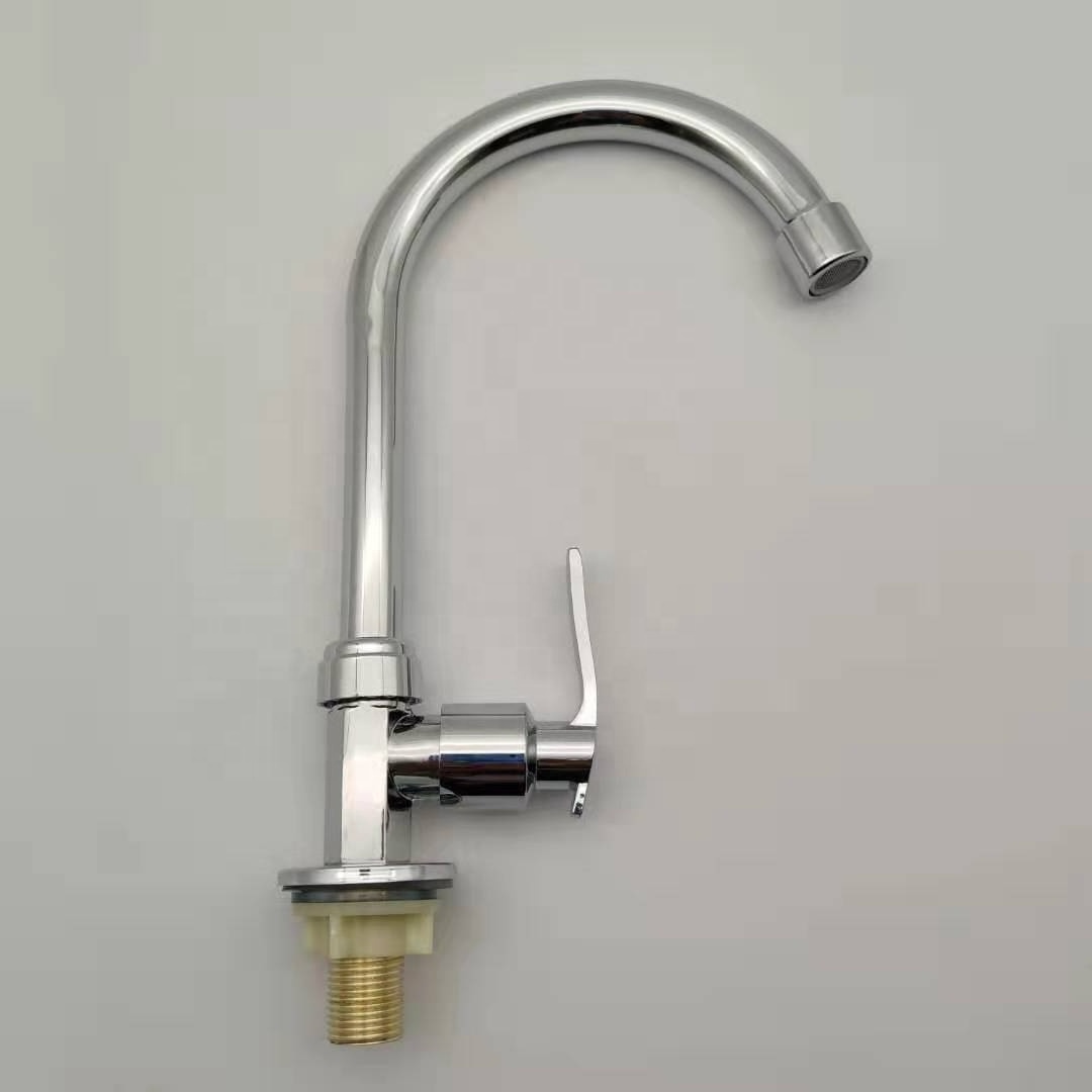 Modern Single Cold Water Alloy Kitchen Sink Faucet Kitchen Faucet Commercial Kitchen Faucets