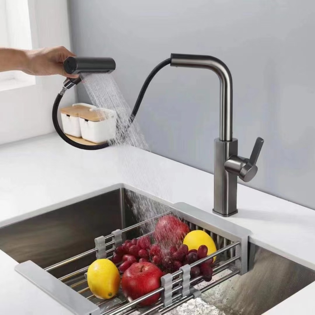 Pinslon grifos para lavamanos sink faucets new design taps pull down desk upc sink mixer kitchen faucet