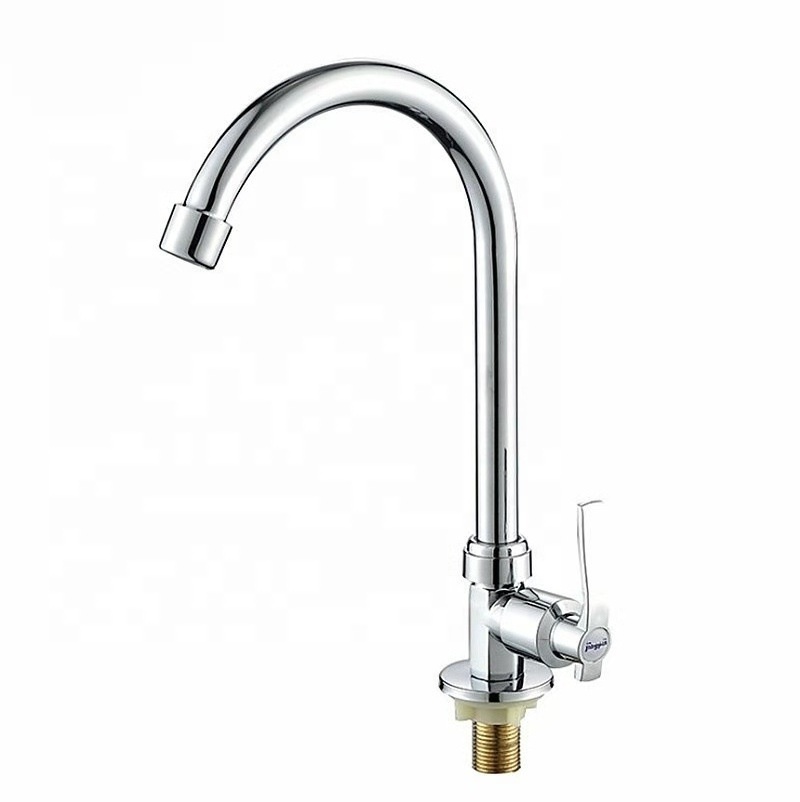 Modern Single Cold Water Alloy Kitchen Sink Faucet Kitchen Faucet Commercial Kitchen Faucets