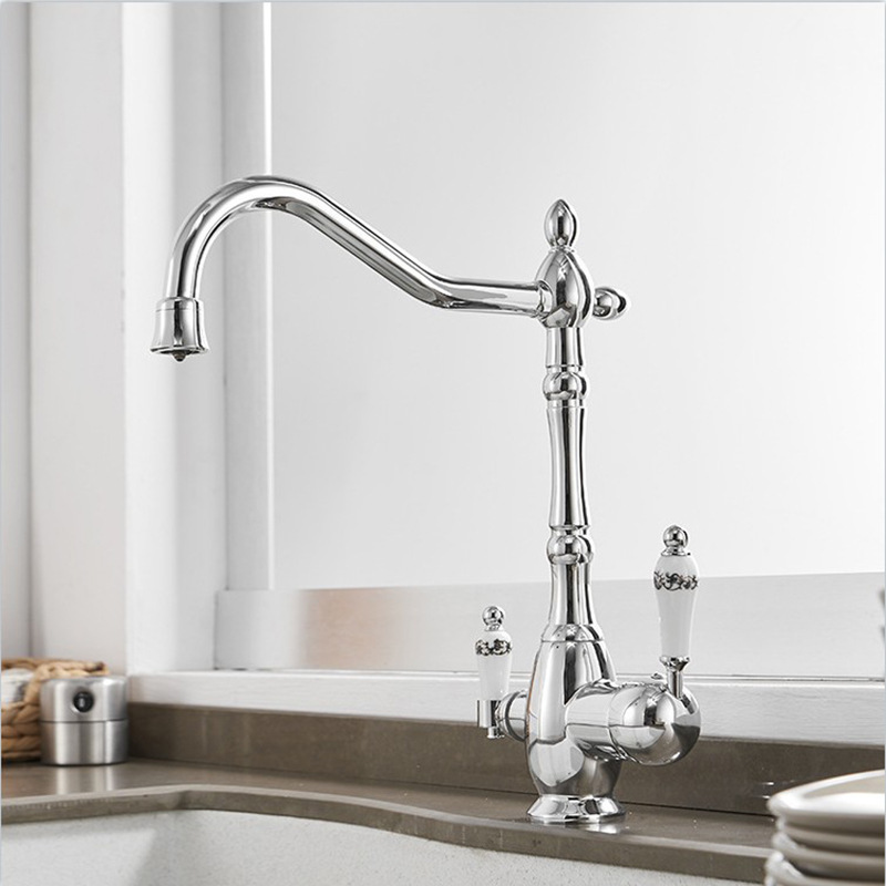 Flexible 3 way kitchen faucet for kitchen modern water tap mixer faucet