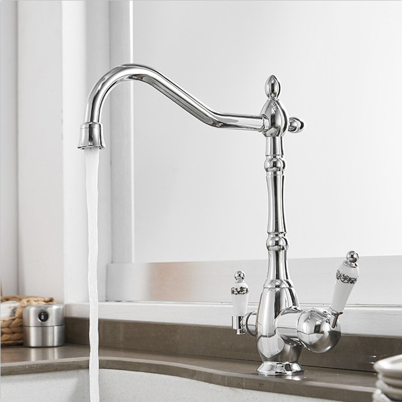 Flexible 3 way kitchen faucet for kitchen modern water tap mixer faucet