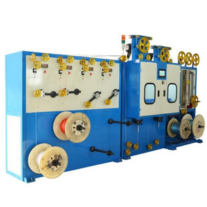 White Copper Wire Coiling / Spooling Machines Automatic Cable And Cable Coil Winding Twis Tie Machine Wire Coil Twist Machine