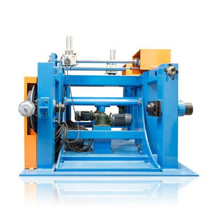 Dongguan Pinyang pneumatic shaftless copper cable manufacturing 500/630 double take up rewinding machine